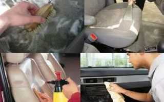 Как почистить обшивку салона автомобиля своими руками?