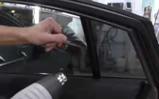 Как удалить старую тонировку со стекла автомобиля?