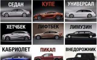 Тип кузова лифтбек что это?