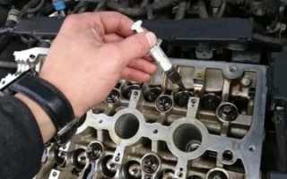 Регулировка клапанов опель астра j a16xer