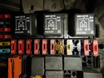 Где находится предохранитель бензонасоса на матизе?