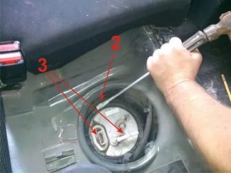 Где находится топливный фильтр на пежо 308?