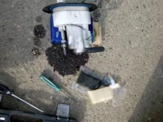 Хендай туссан замена топливного фильтра бензин
