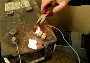 Как наплавить клемму на аккумуляторе своими руками?