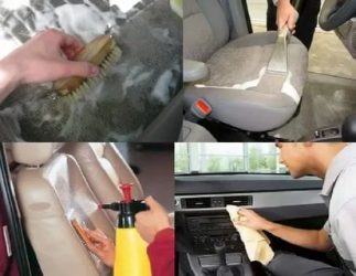 Как почистить обивку салона автомобиля своими руками?