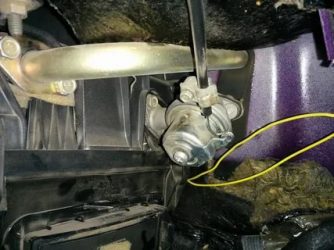 Как поменять кран печки на приоре?