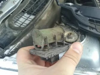 Как поменять резистор печки на приоре?