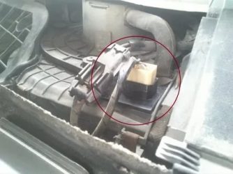 Как поменять резистор печки на приоре?