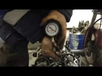 Как проверить компрессию на снятом двигателе?
