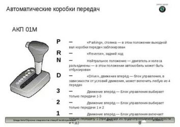 Как работает АКПП и переключается?
