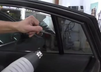 Как удалить старую тонировку со стекла автомобиля?