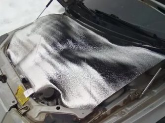 Как утеплить авто на зиму своими руками?