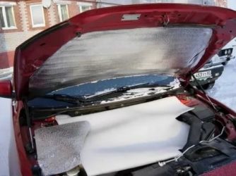 Как утеплить авто на зиму своими руками?