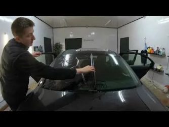 Как затонировать заднее стекло своими руками?