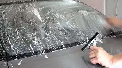 Как затонировать заднее стекло своими руками?