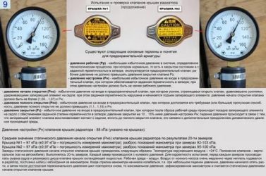 Какое давление в радиаторе охлаждения автомобиля?