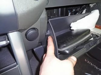 Nissan pathfinder замена салонного фильтра