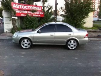 Разболтовка колес ниссан альмера классик 2006