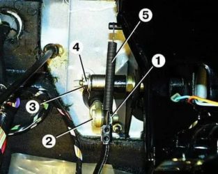 Регулировка педали сцепления газ 3110