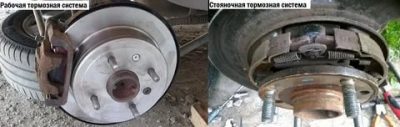 Регулировка ручного тормоза шевроле лачетти