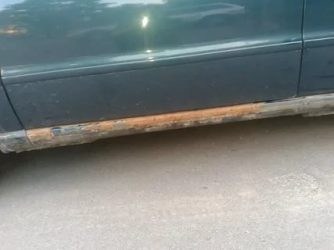 Ржавчина на порогах автомобиля что делать?