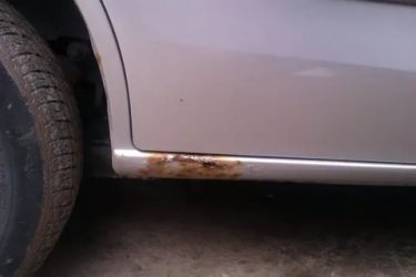 Ржавчина на порогах автомобиля что делать?