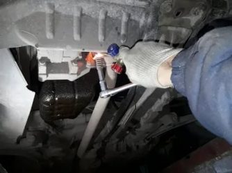 Замена масляного фильтра альмера классик